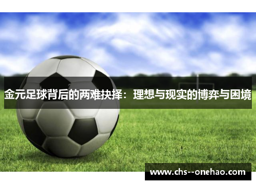 金元足球背后的两难抉择：理想与现实的博弈与困境